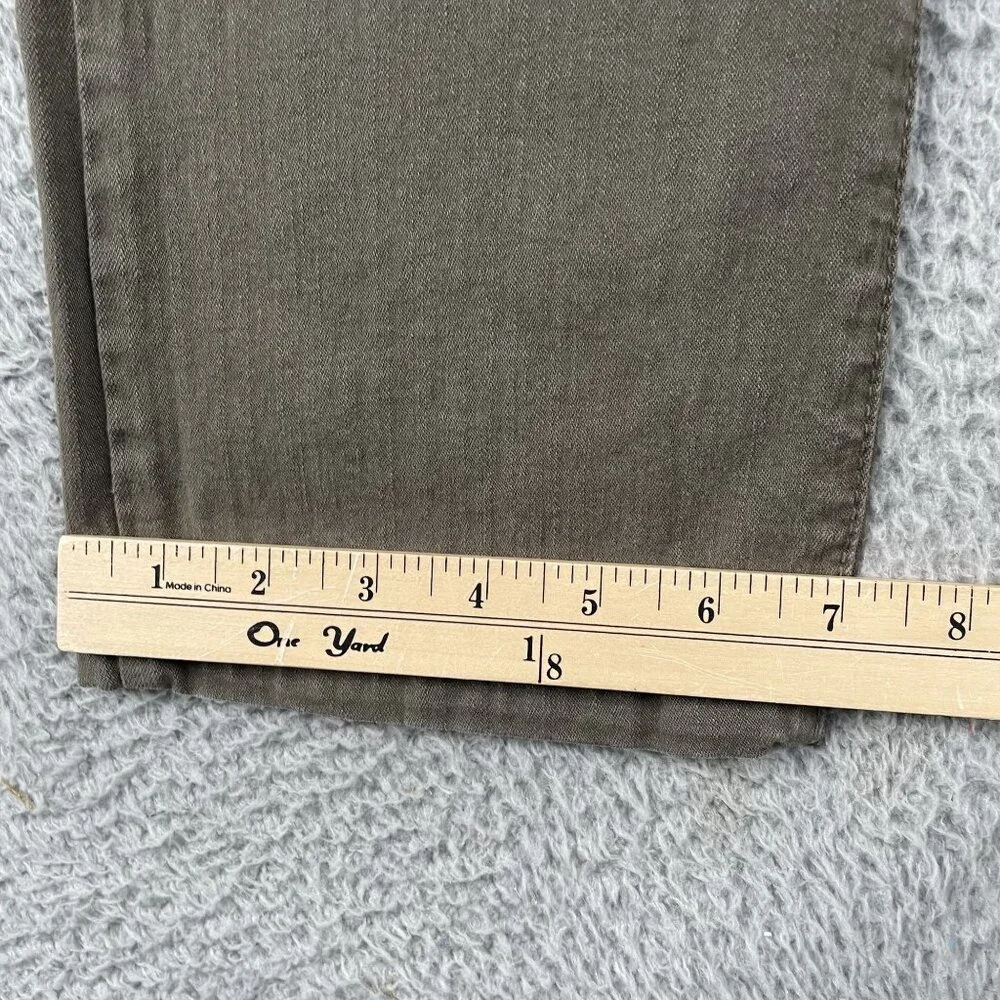 NYDJ Jeans Womens 26 Grey Straight Lift‎ Tuck Technology Denim Made in USA